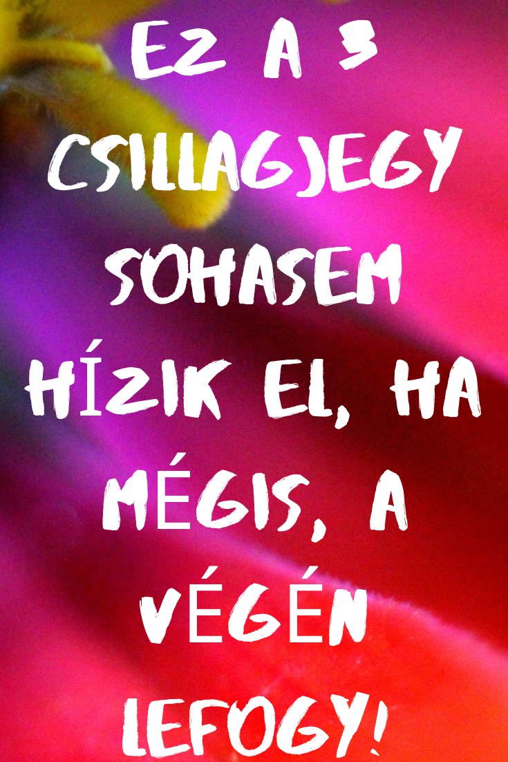 Ez a 3 csillagjegy sohasem hízik el, ha mégis, a végén lefogy!