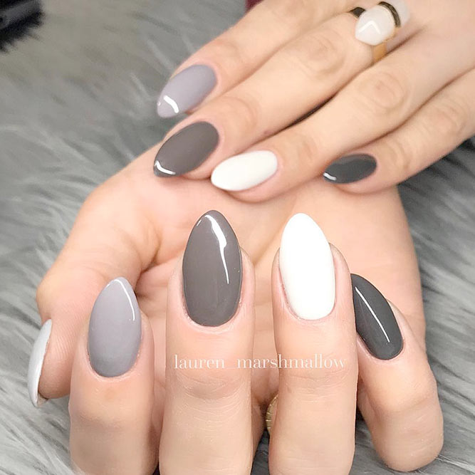 30 menő mandula alakú körmökhöz való szín